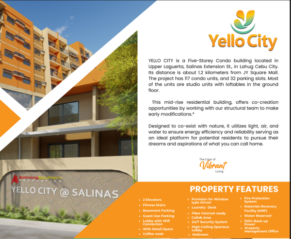 Yello City at Salinas: Your Urban Chic Condo in Lahug, Cebu City - Image 5