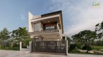 Modern Single-Attached House in Metropolis Subdivision