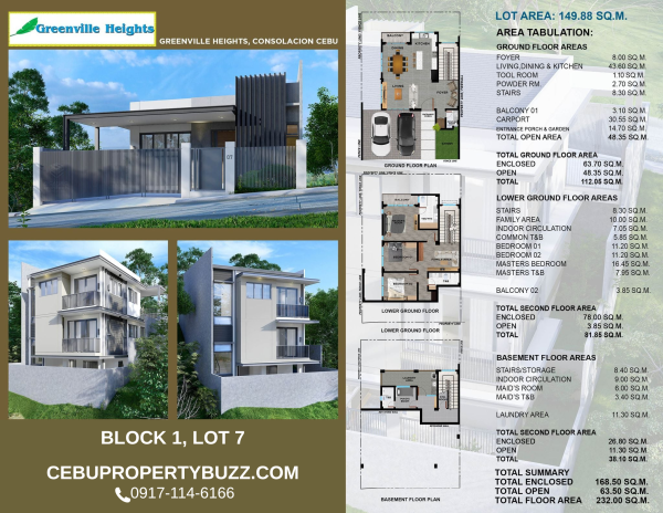 Modern 3-Storey Home in Casili - Image 1