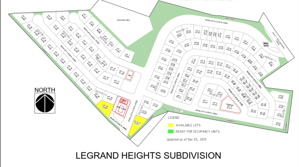 Legrand Heights — Lot-Only Subdivision - Image 1